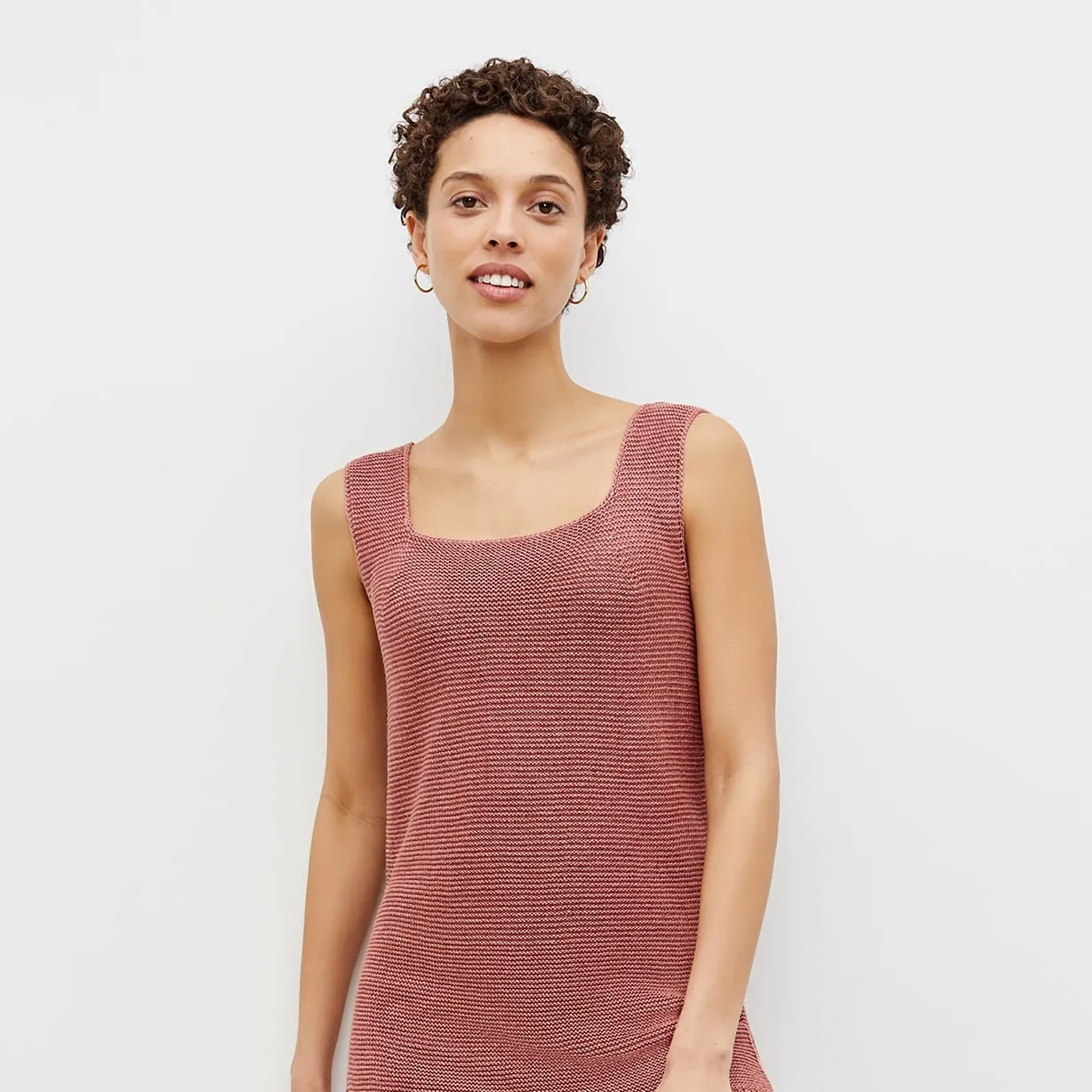 Adele Tunic - Knit Linen :: Copper