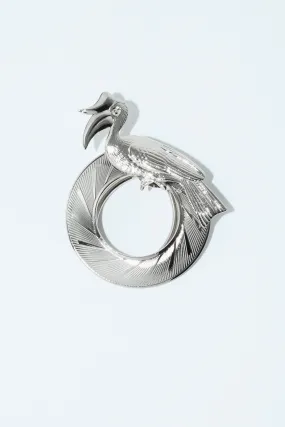 AK938 – Bird Motif Scarf Ring