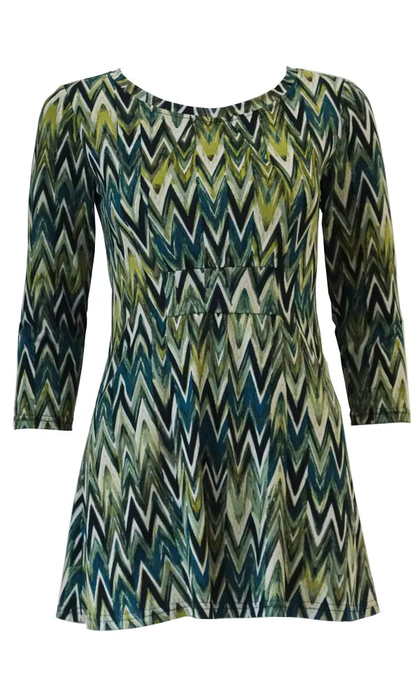 ANNA ZigZag Tunic - FINAL SALE