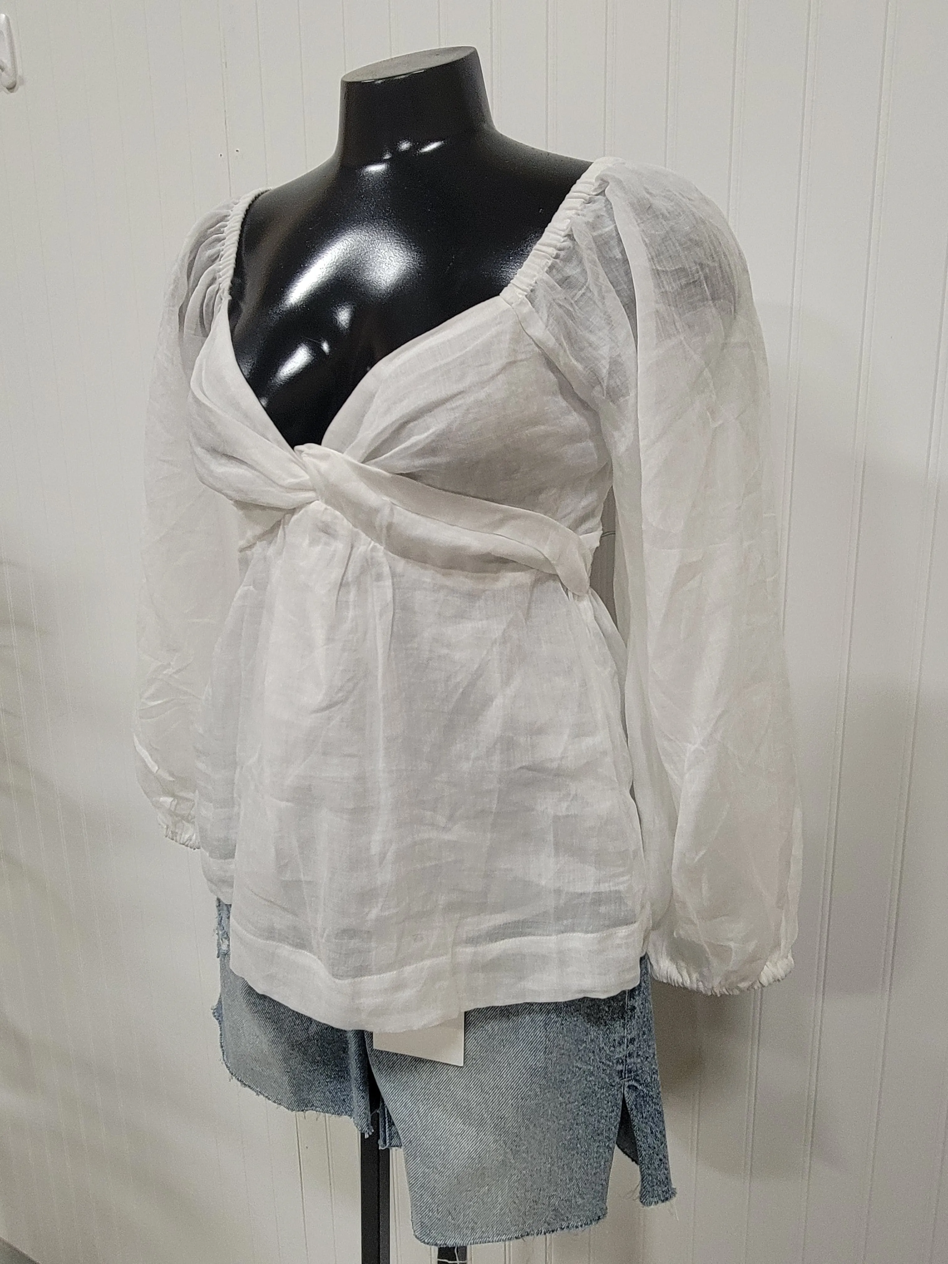 Banana Republic Balloon Sleeve Top