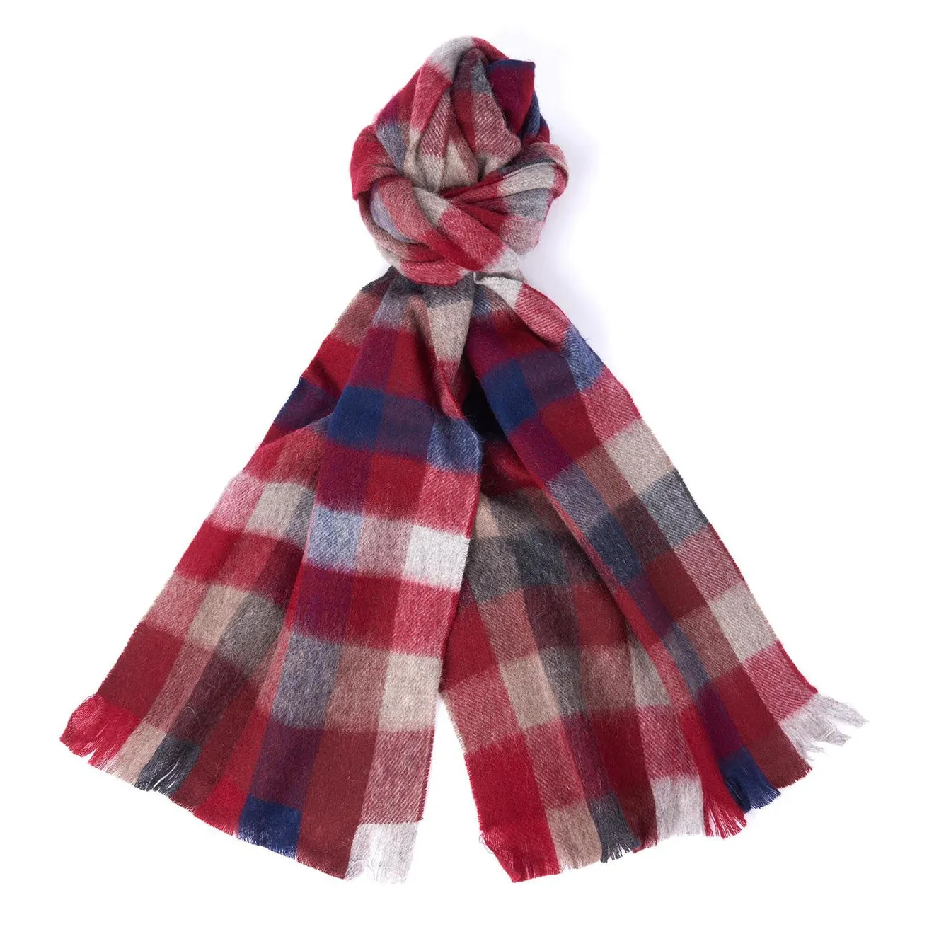 Barbour Nine Square Scarf Multicolour