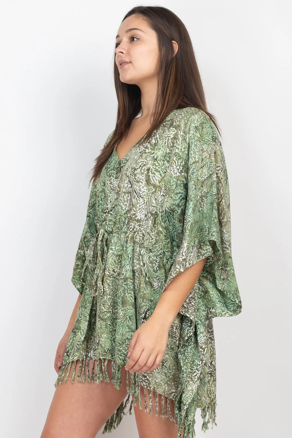 Batik Drawstring tunic