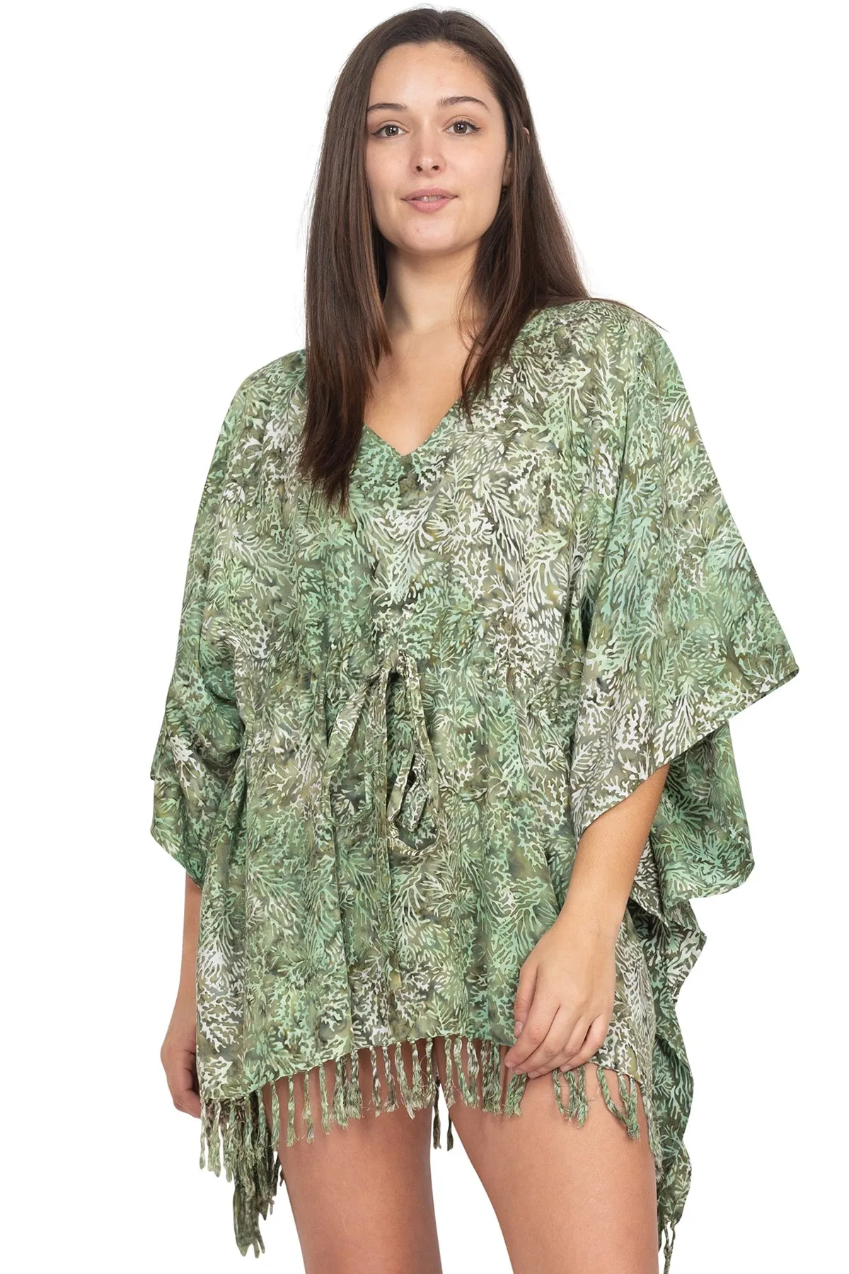 Batik Drawstring tunic