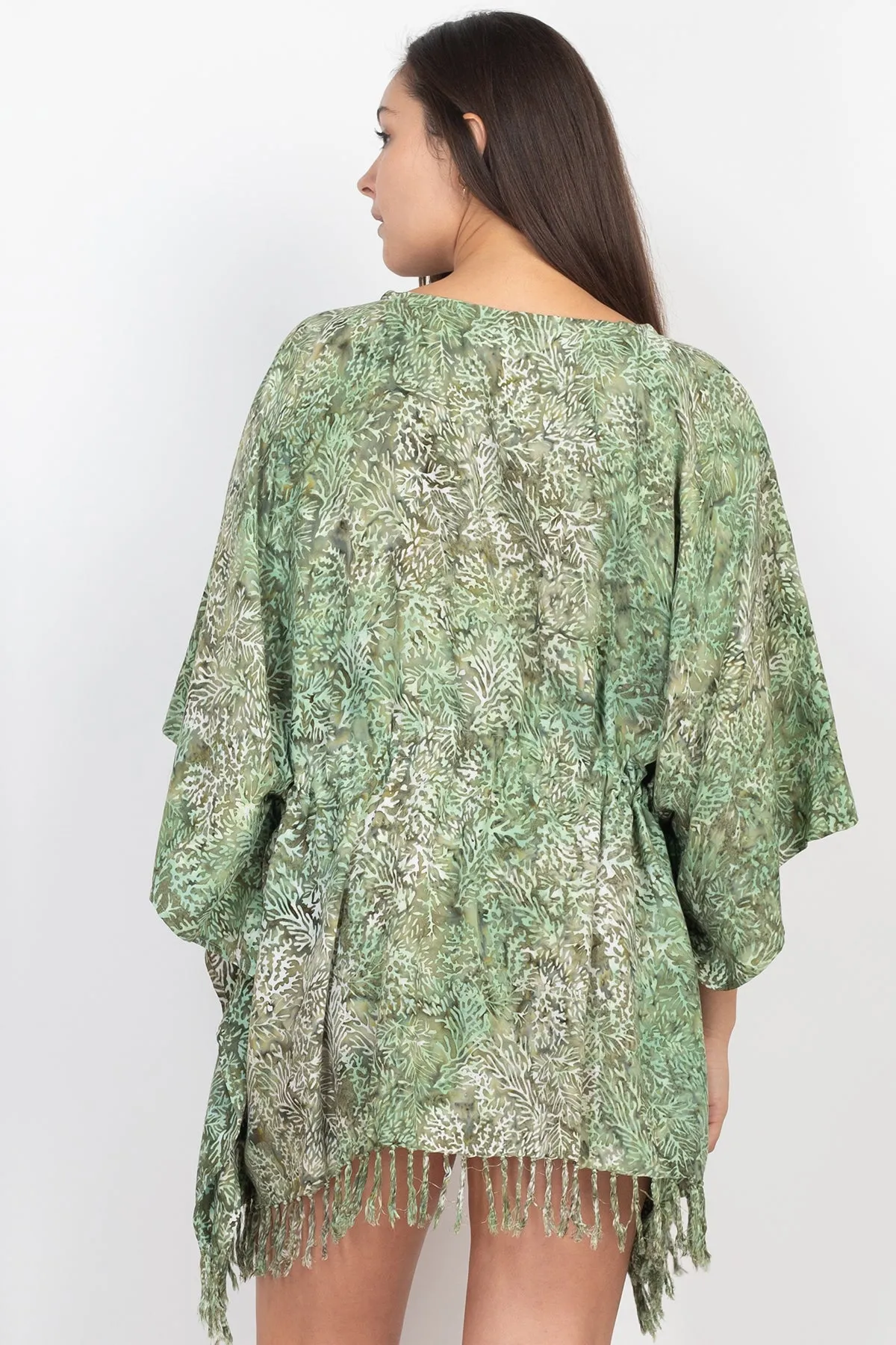 Batik Drawstring tunic