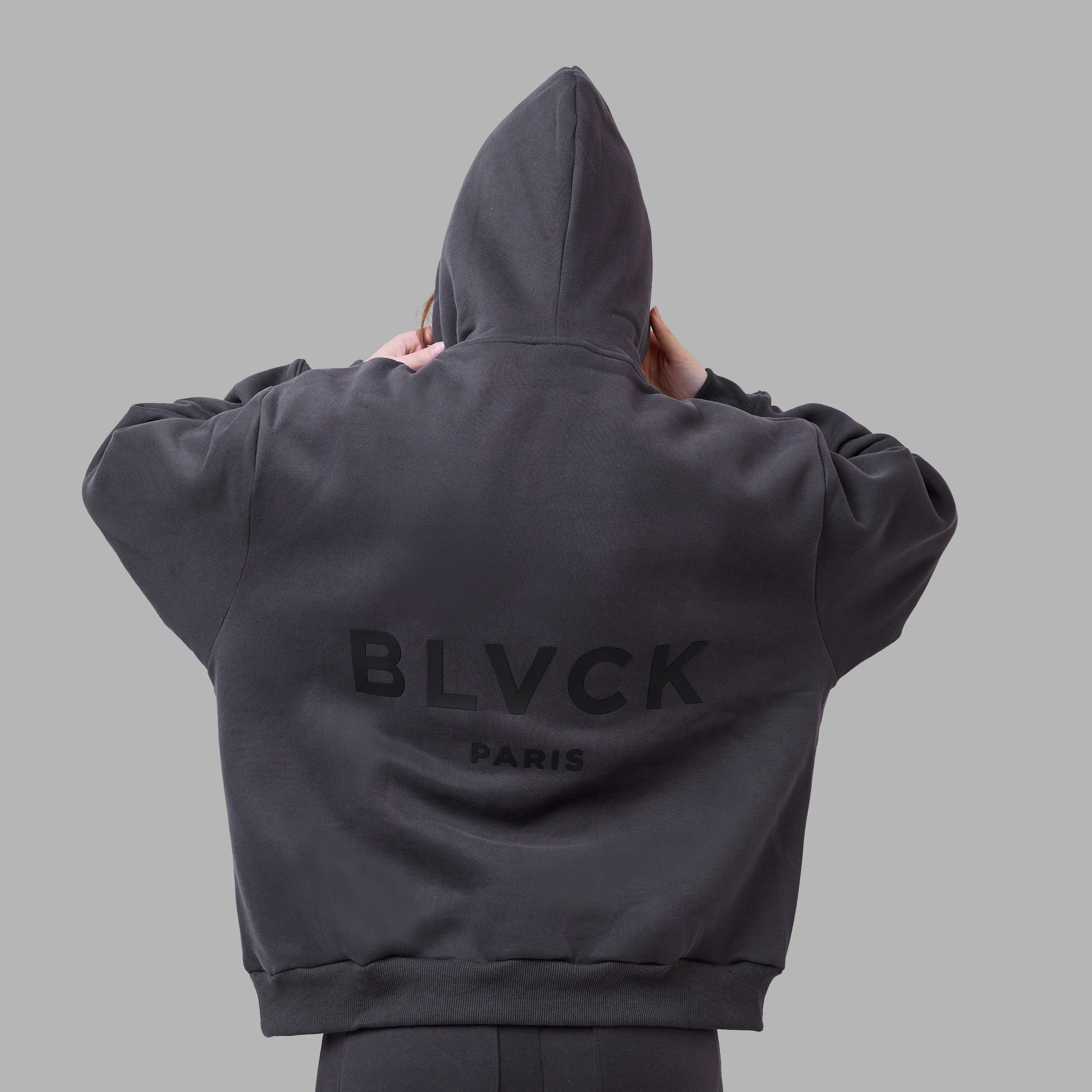 Blvck Hoodie 'Charcoal'