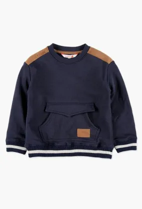 Boboli Sweatshirt - Navy Patch