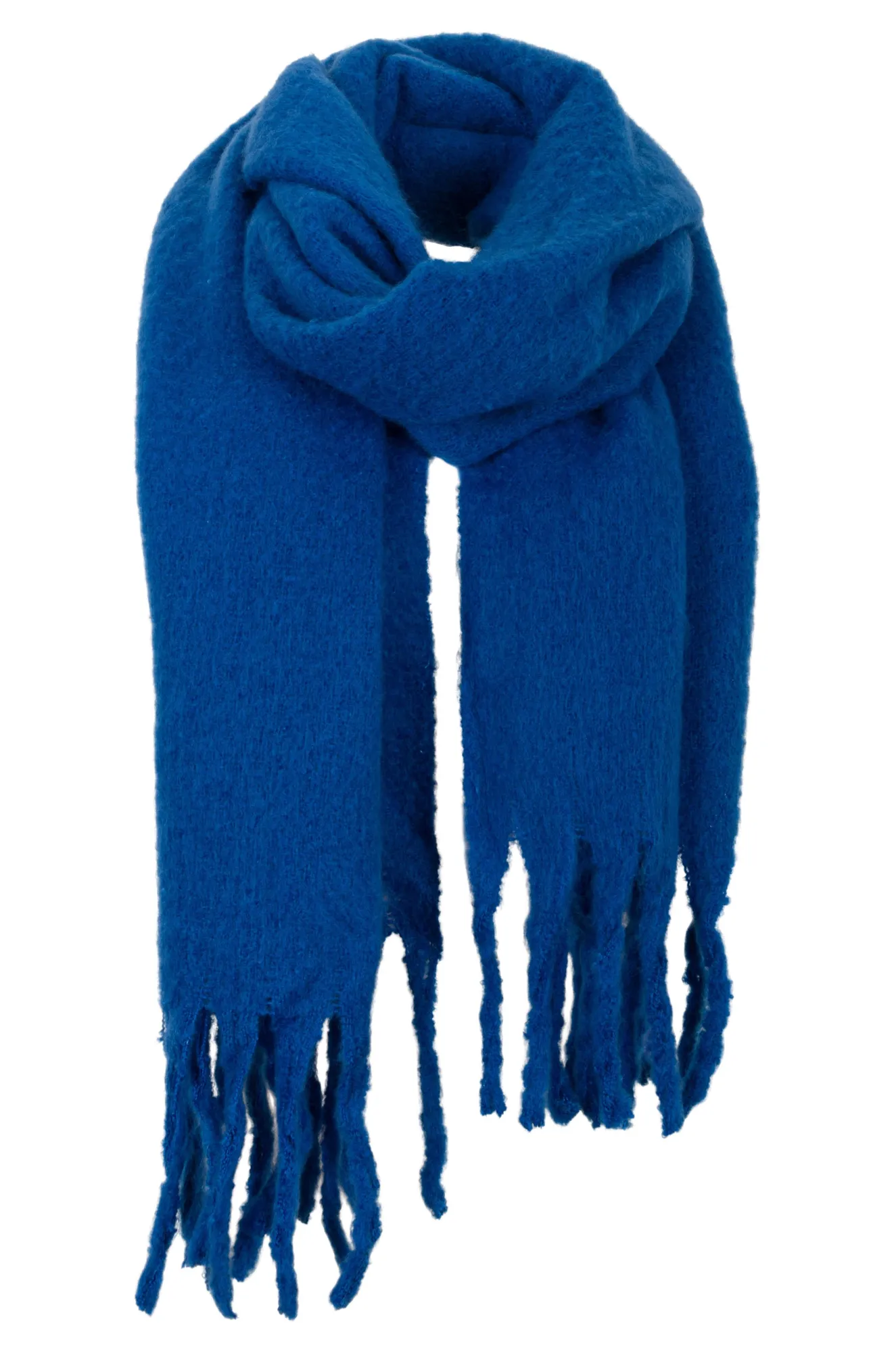 Boucle Texture Scarf | SAPPHIRE | 0542ZZ