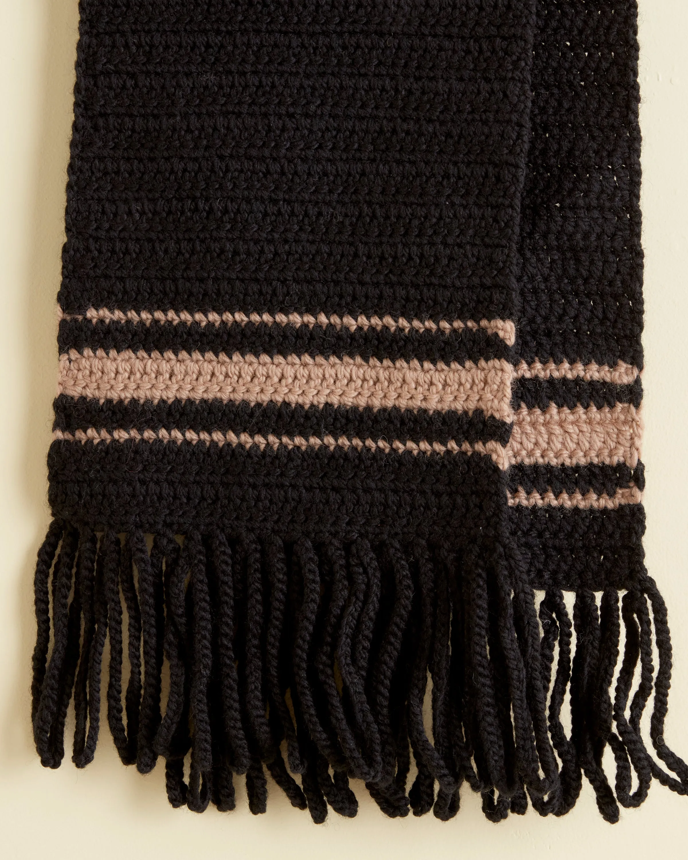 Braided Fringe Scarf