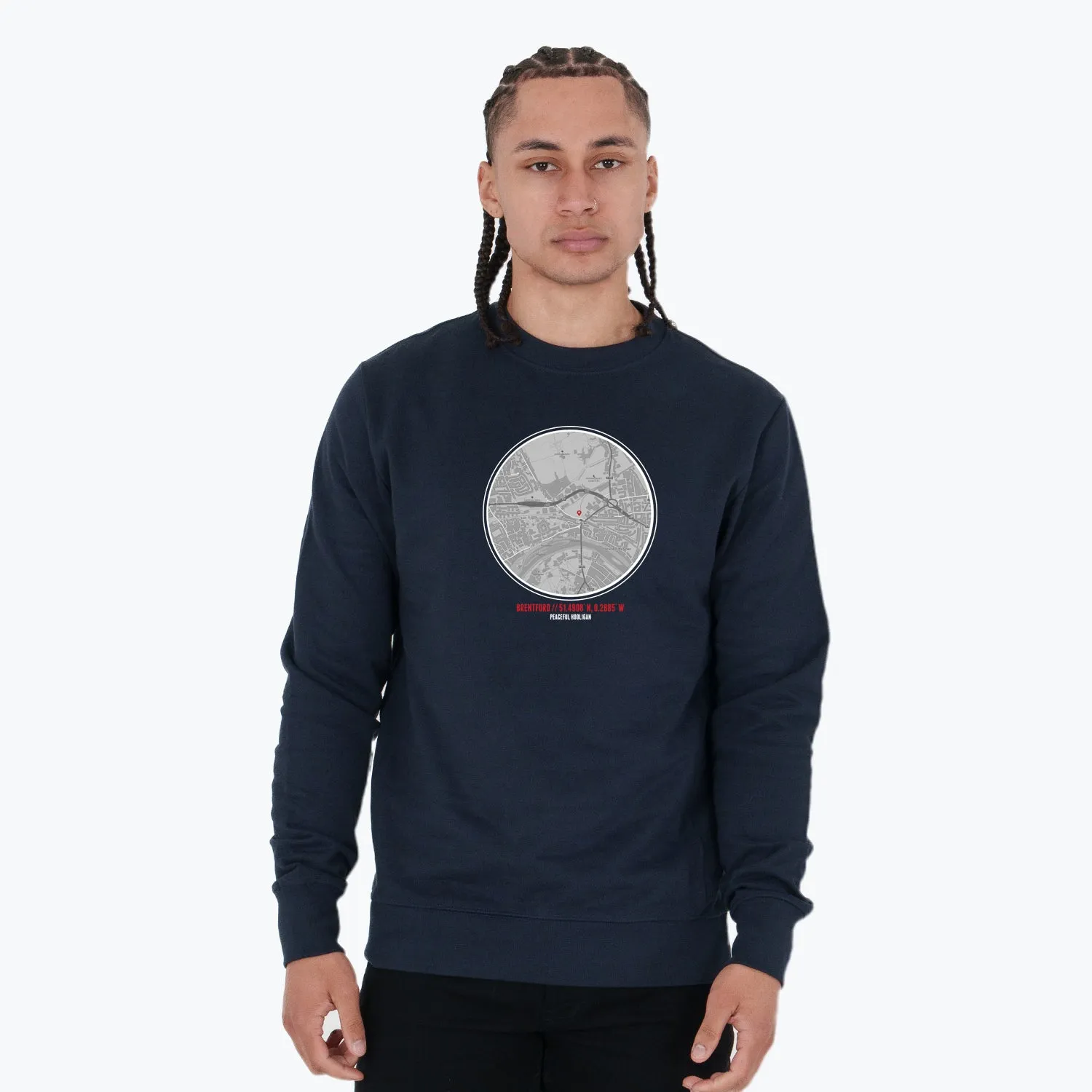 Brentford Location Sweatshirt Navy