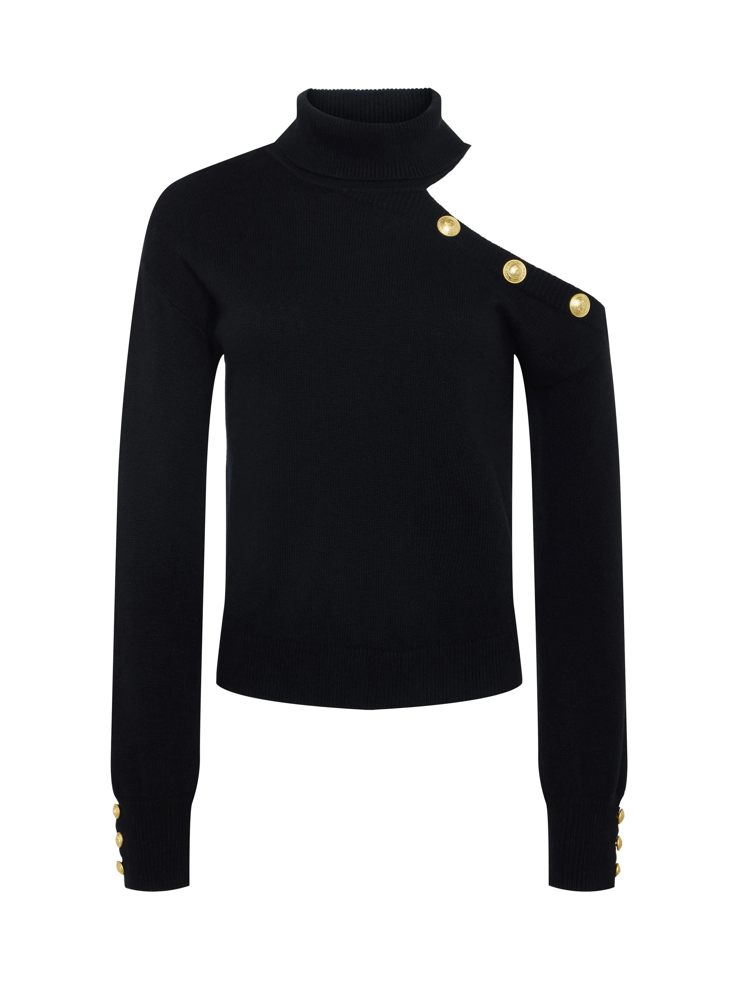 Brixie Cutout Turtleneck