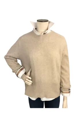 Camel Cashmere Sweater