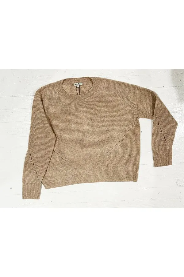 Camel Cashmere Sweater