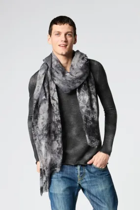 CAMOUFLAGE SCARF LIGHT WOOL