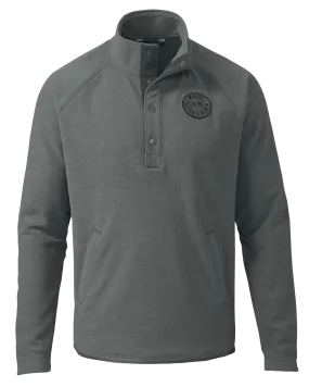 Cascade Twill Fleece Pullover | Gunmetal