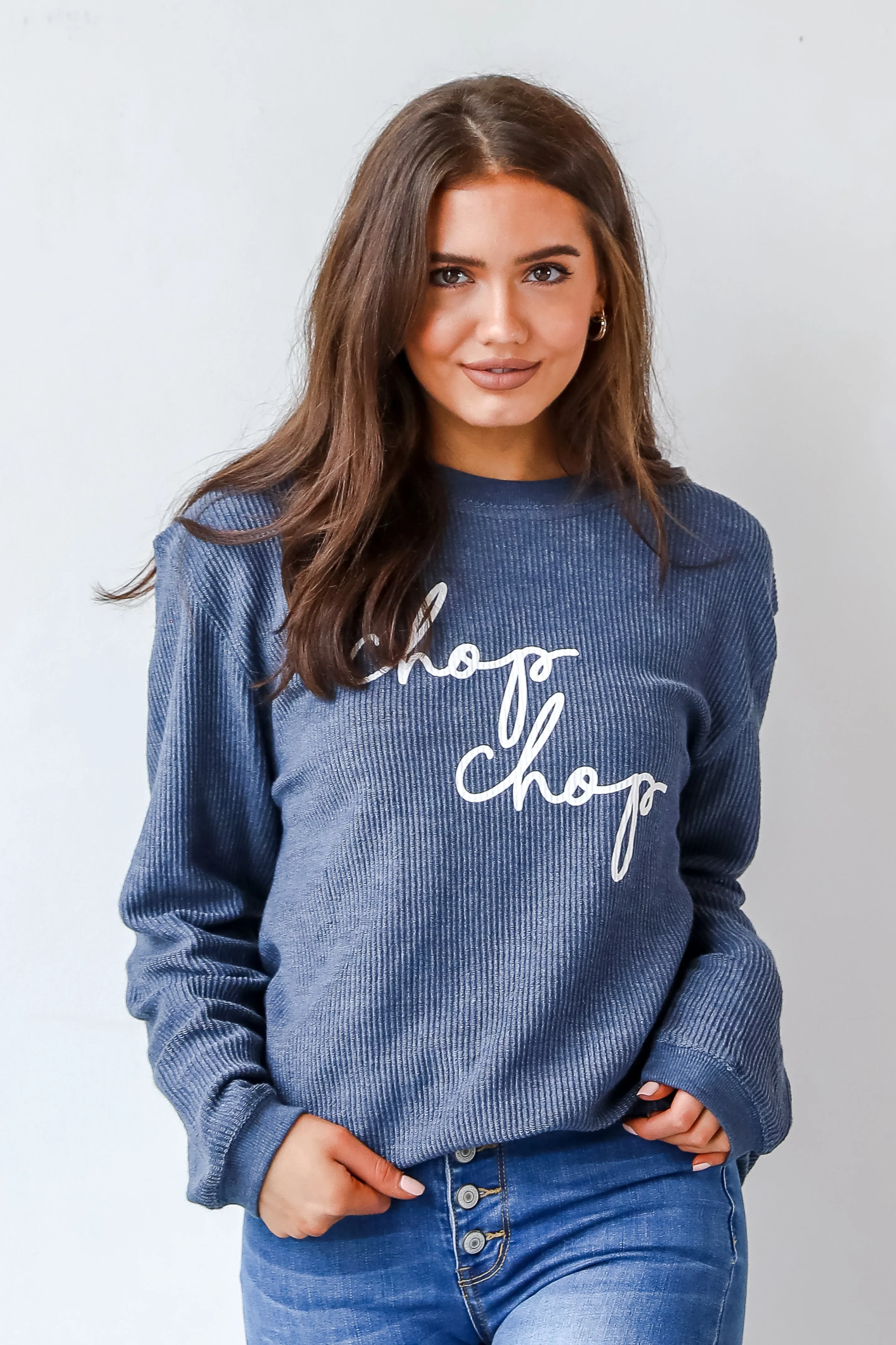 Chop Chop Corded Pullover