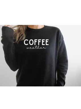 Coffee Weather Plush Sweater