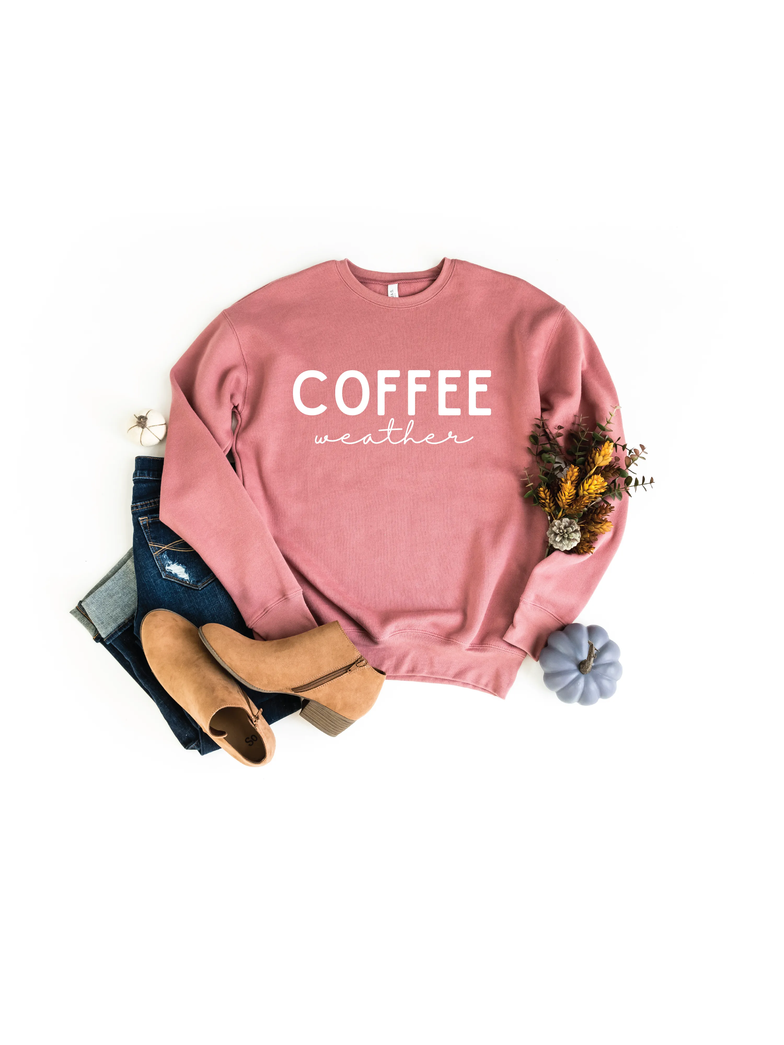 Coffee Weather Plush Sweater