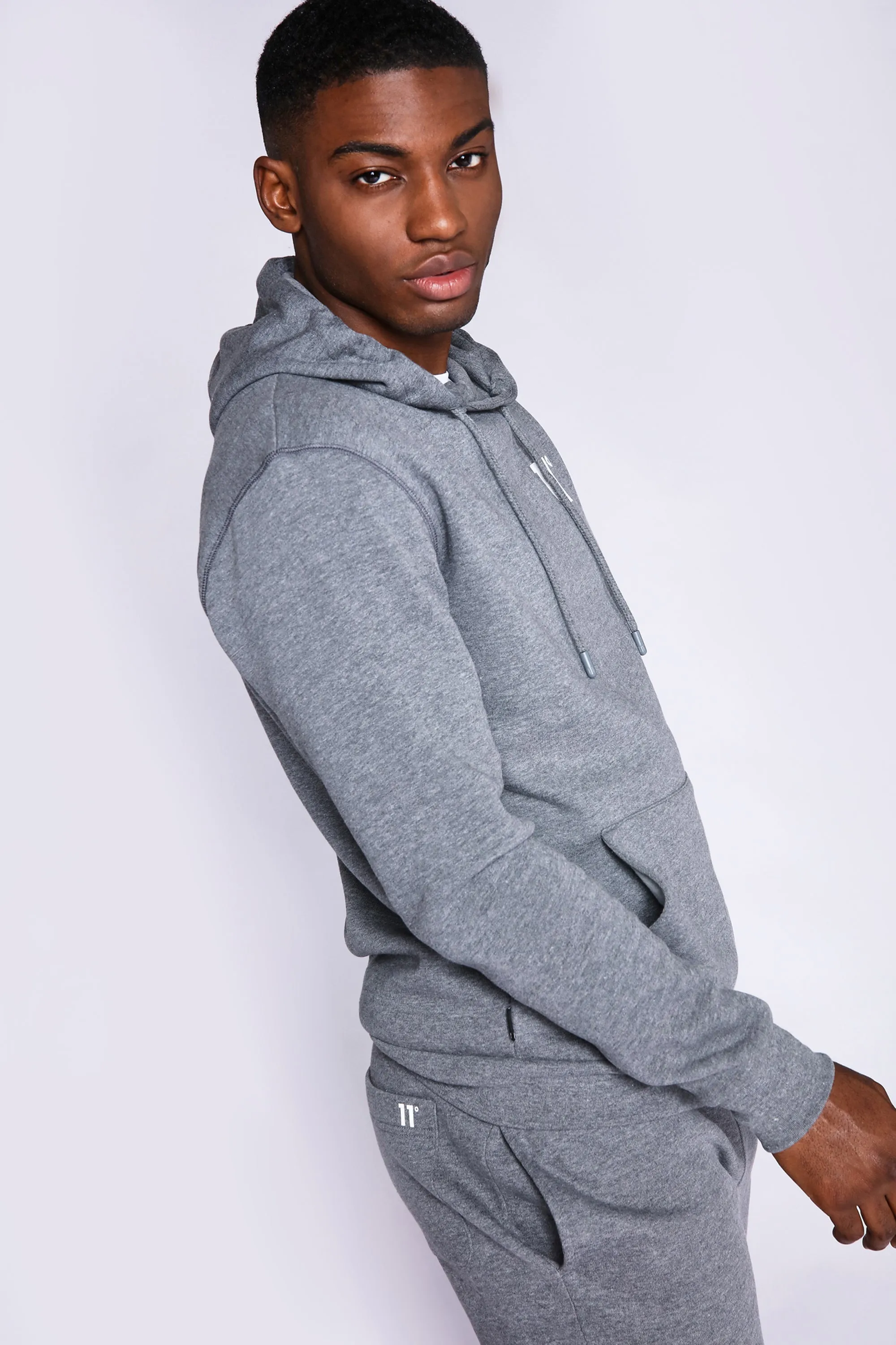 Core Pullover Hoodie - Charcoal Marl