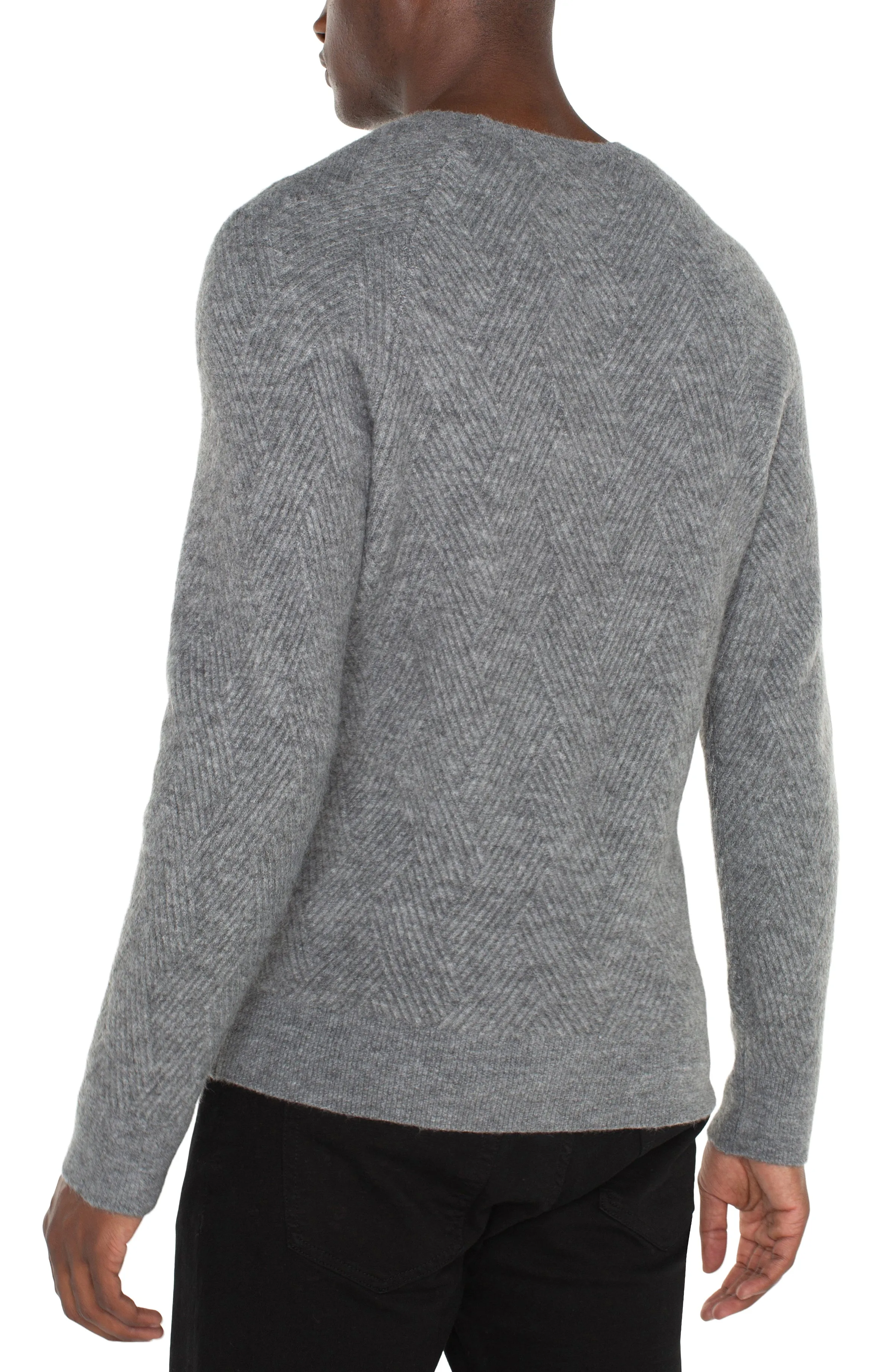 CREW NECK RAGLAN SWEATER