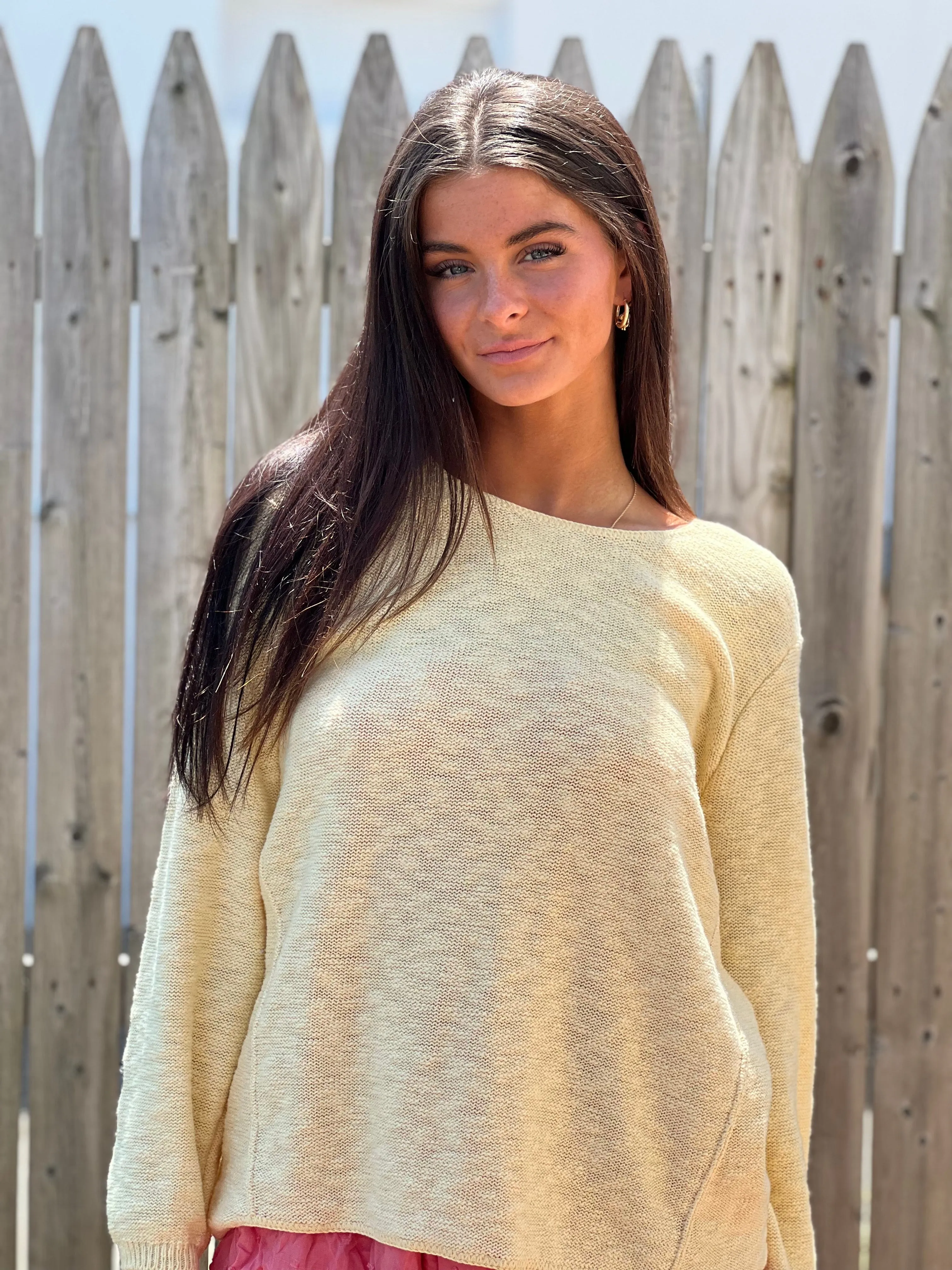 Crewneck Knit Sweater