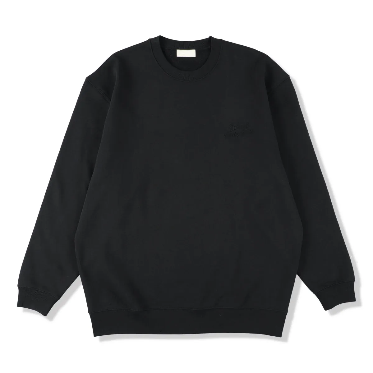 CREWNECK SWEATSHIRT / BLACK