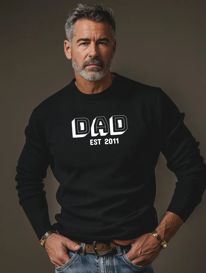 DAD SWEATER - BLACK