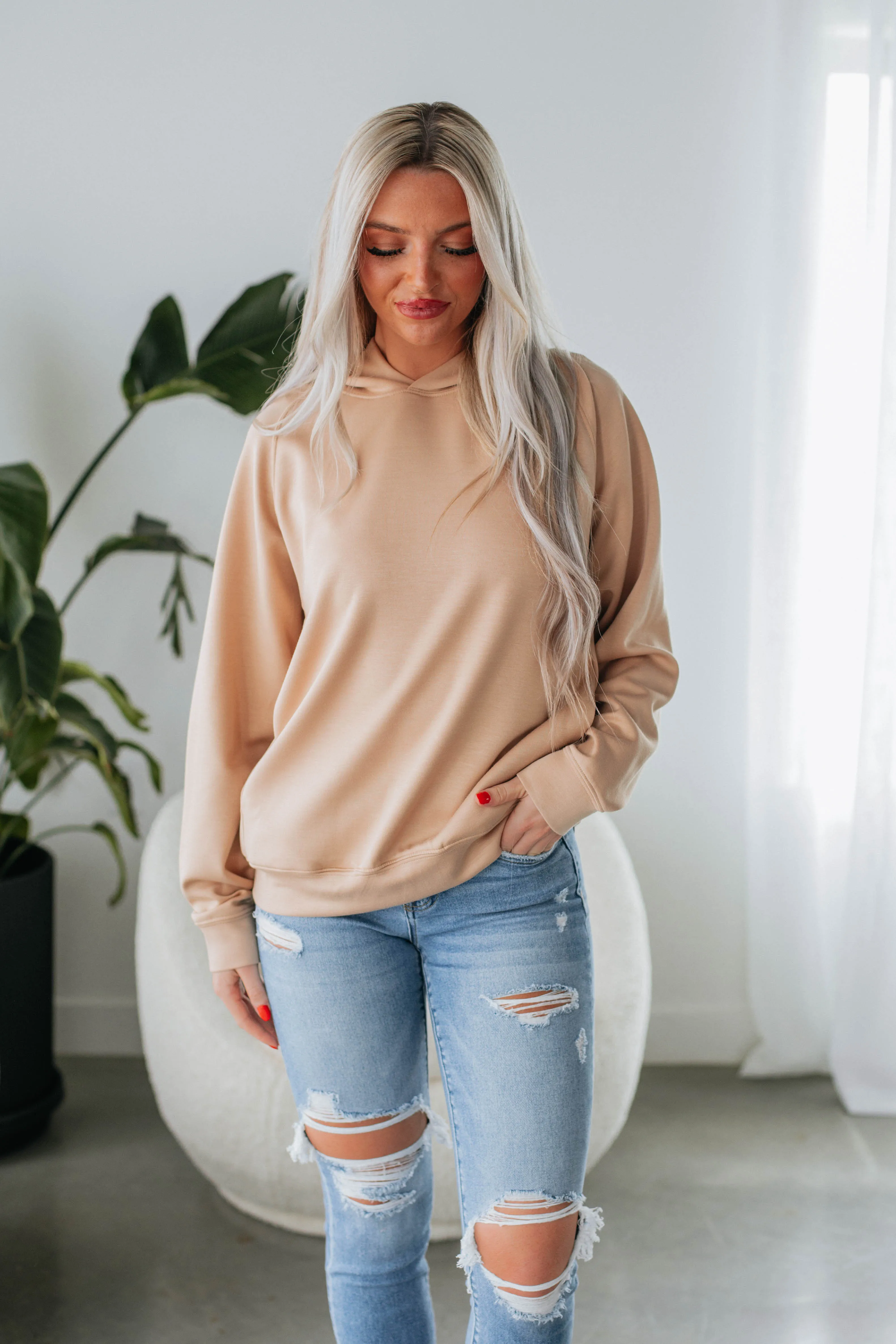 Daniella Hoodie - Camel