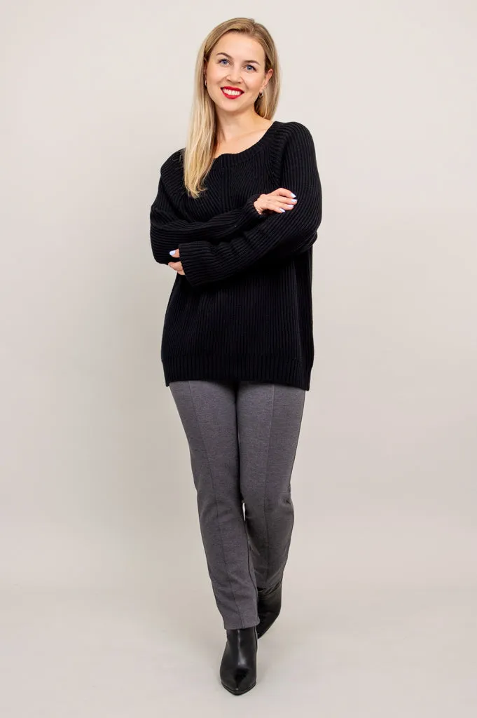 Davis Sweater, Black