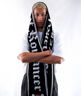 DJ HELL OVERSIZE SCARF - BLACK