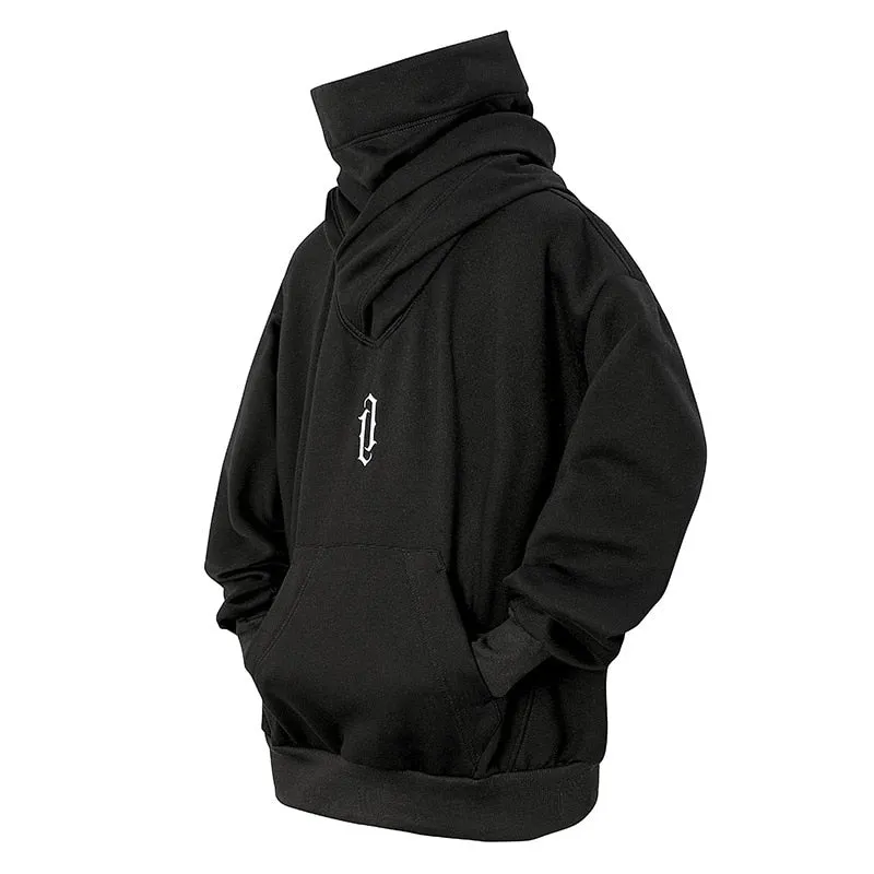 Double Neckline Hoodie