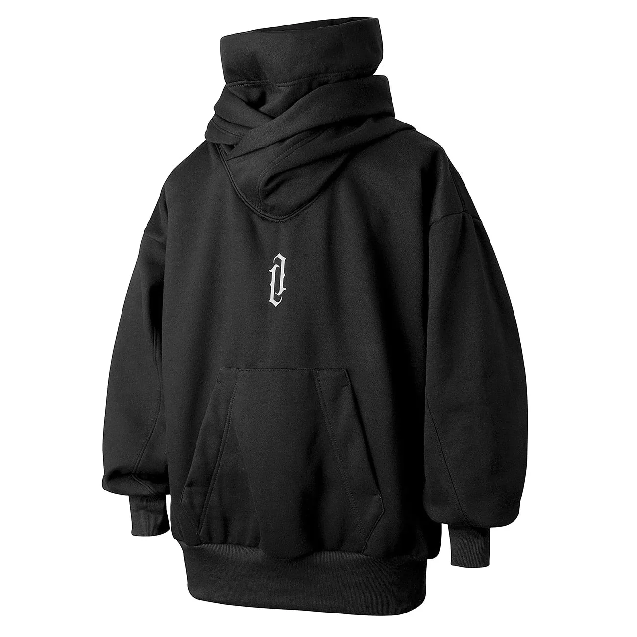 Double Neckline Hoodie