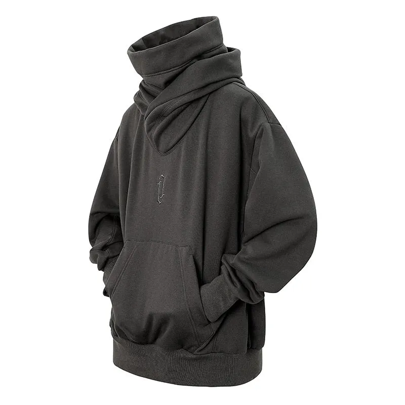 Double Neckline Hoodie