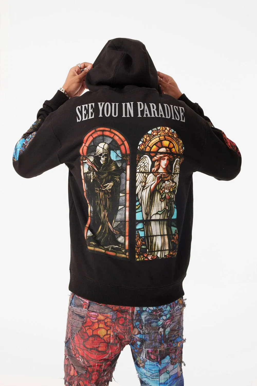 Eternal Salvation Pullover Hoodie (Black)