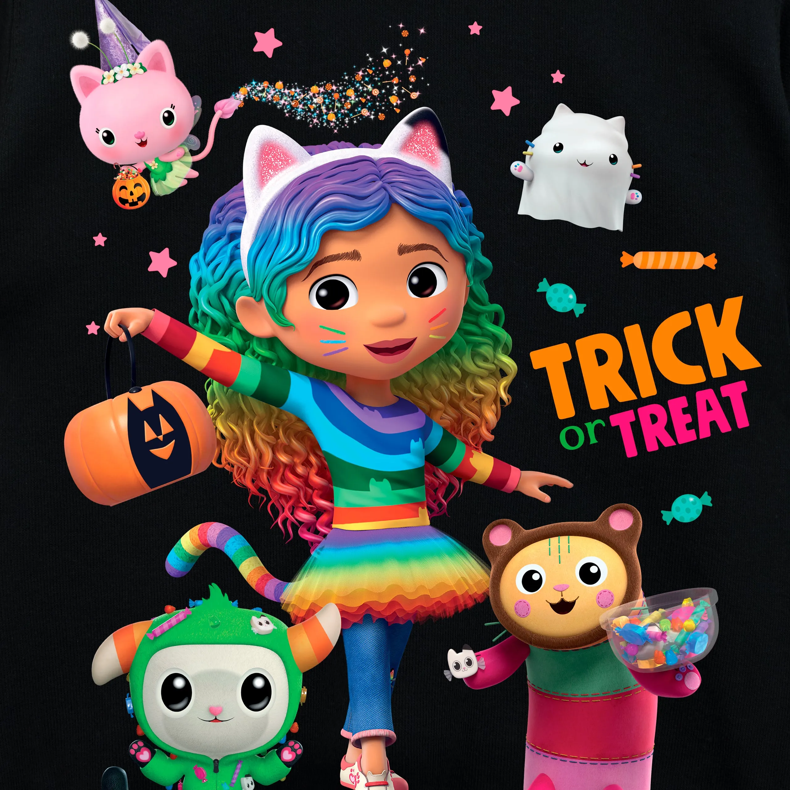 Gabby’s Dollhouse Halloween Sweatshirt