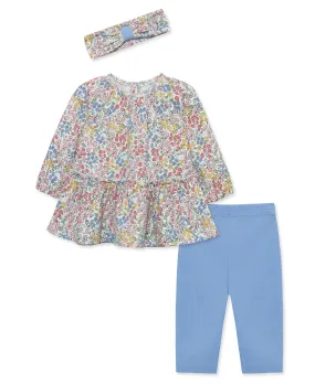 Garden Floral Tunic Set (12M-24M)