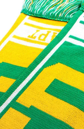 Gold Blooded (Green/Gold Scarf)