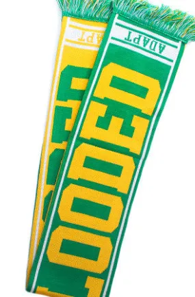 Gold Blooded (Green/Gold Scarf)