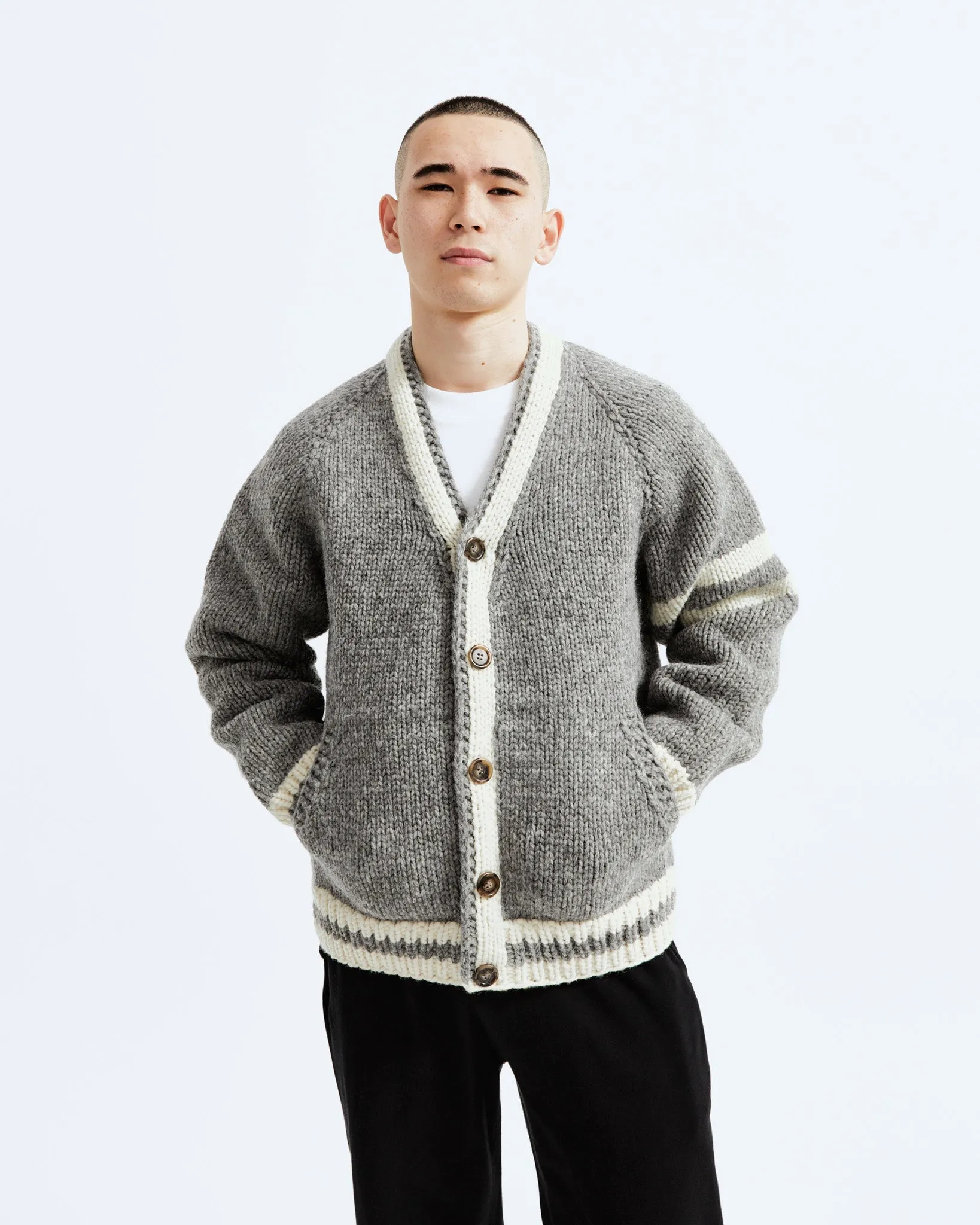 Handknit Collegiate Sweater