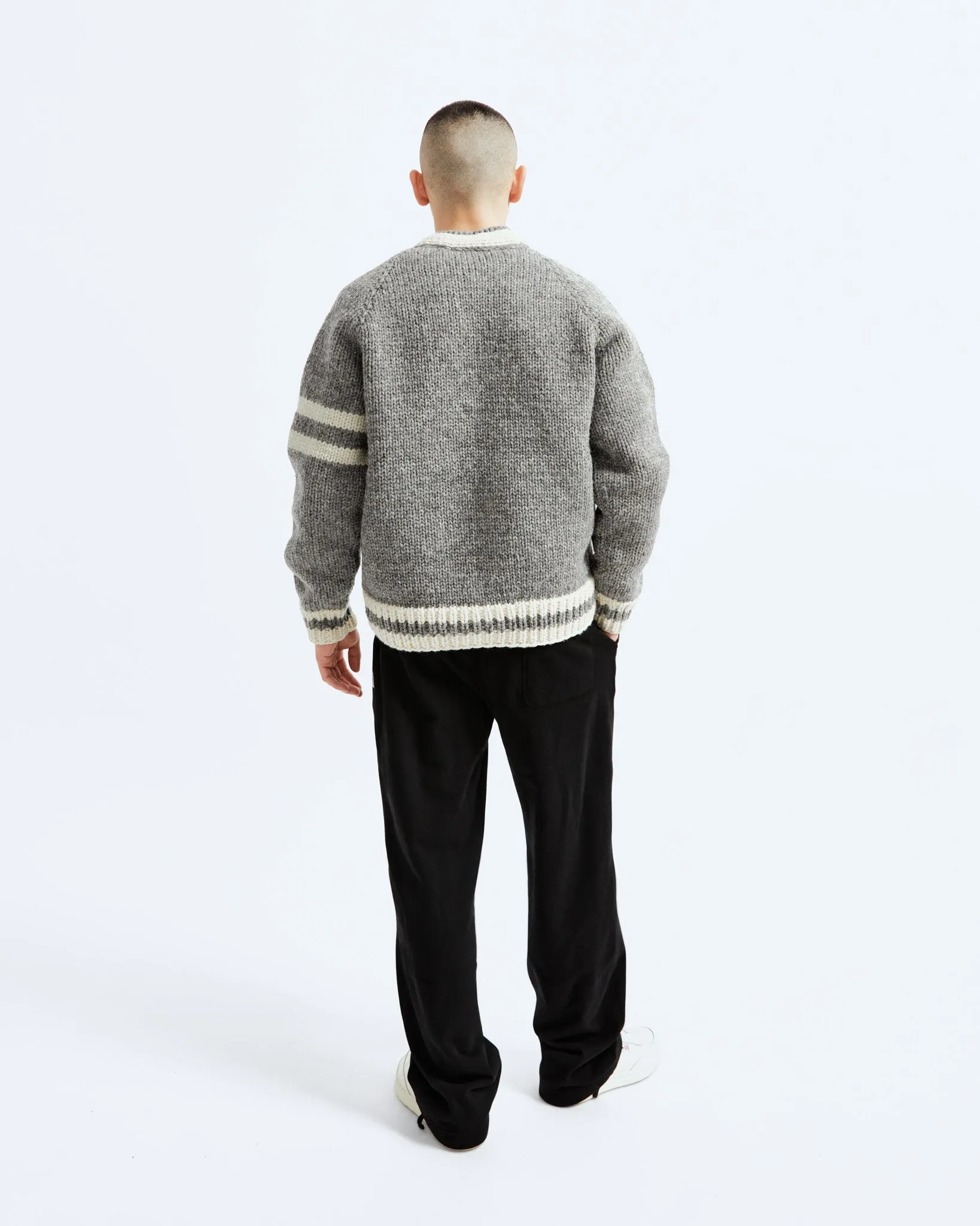 Handknit Collegiate Sweater