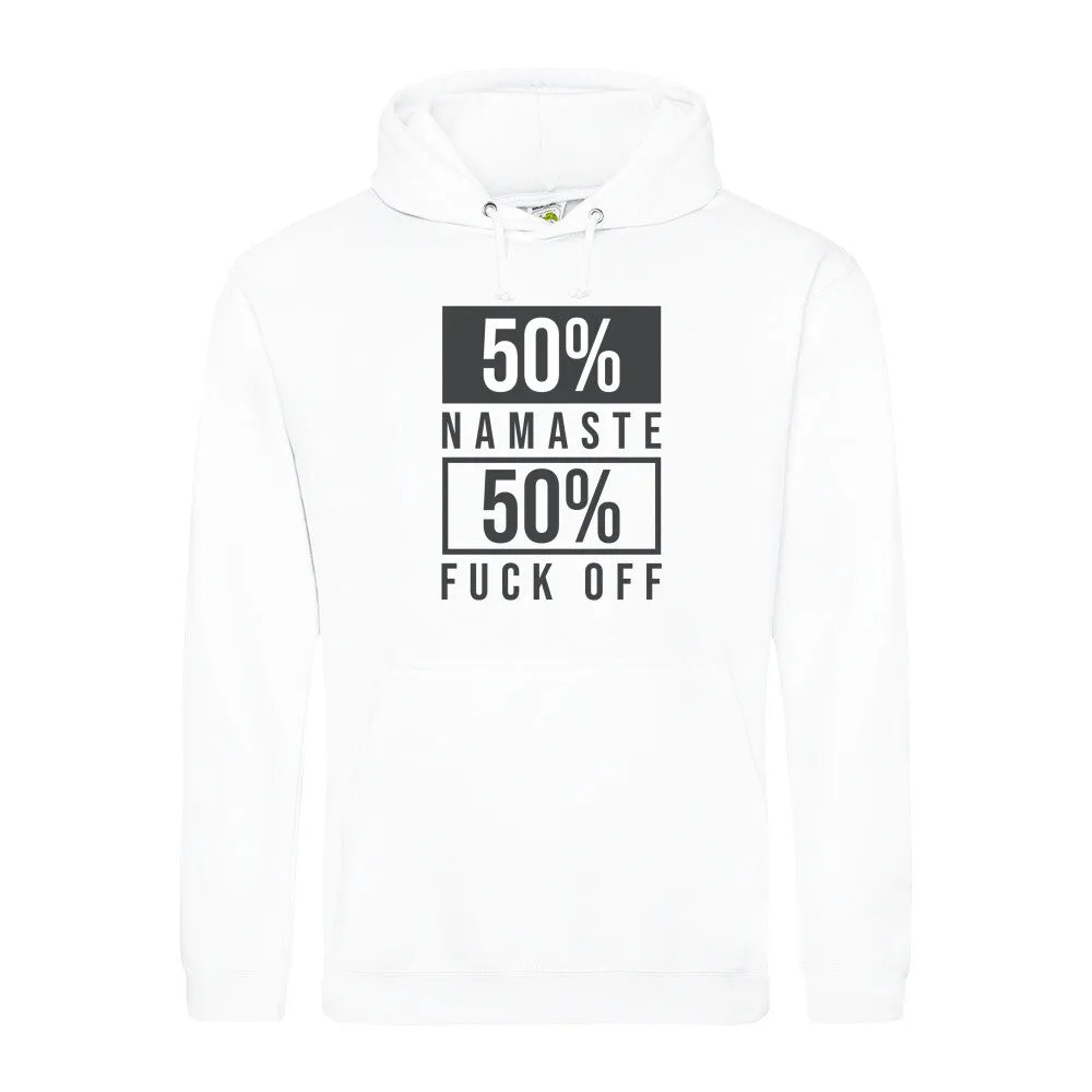 Hoodie - 50 % Namaste -