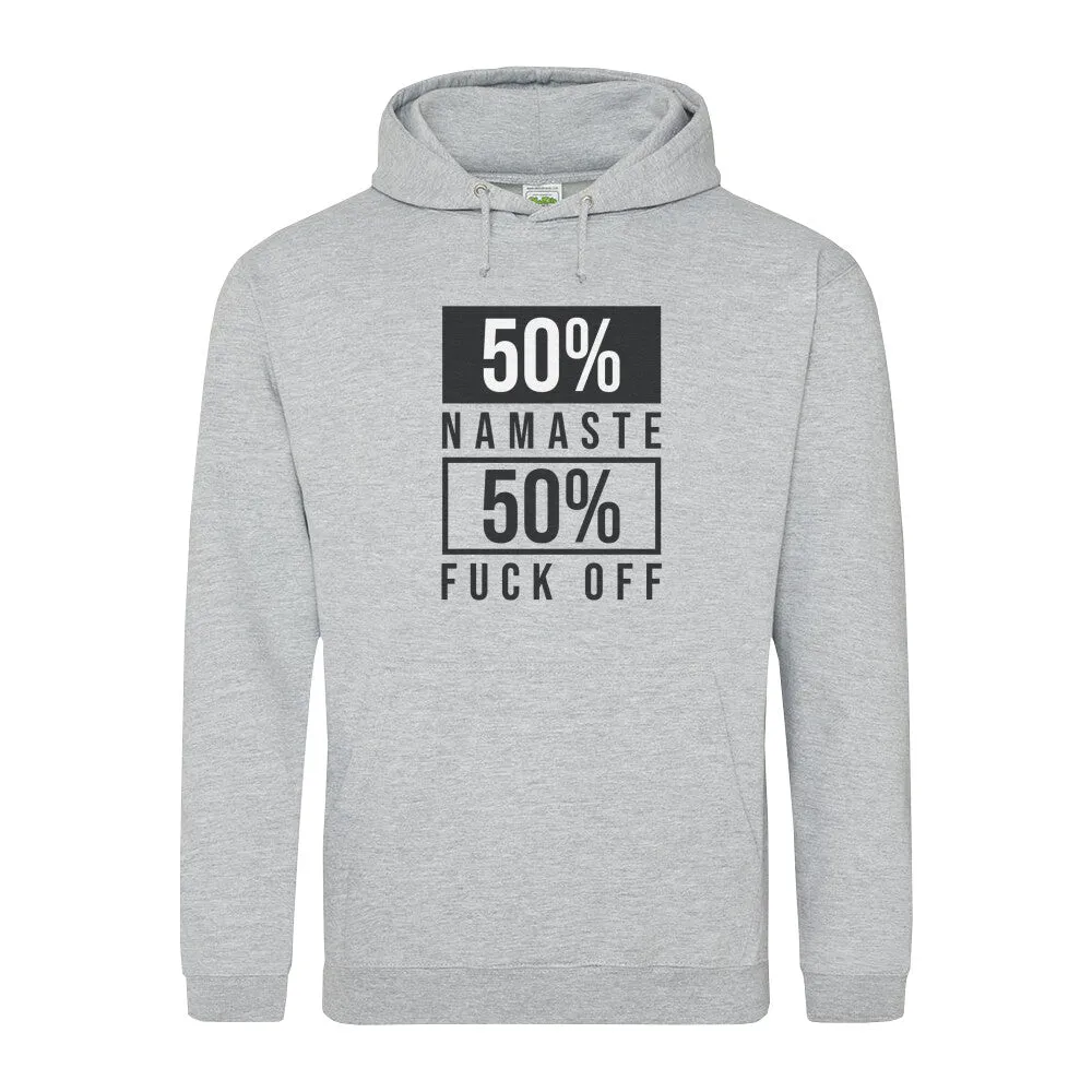 Hoodie - 50 % Namaste -