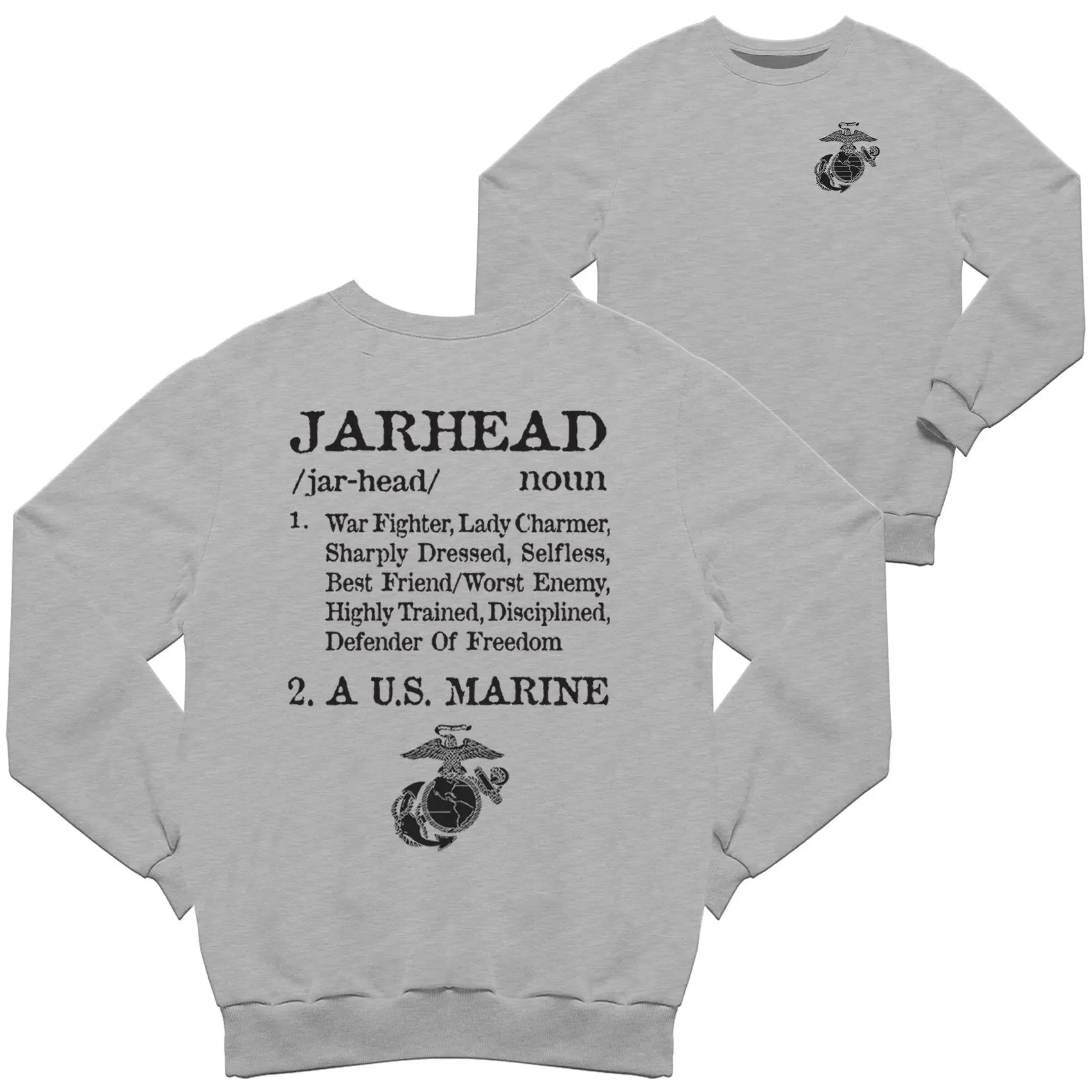 Jarhead 2-Sided Sweatshirt