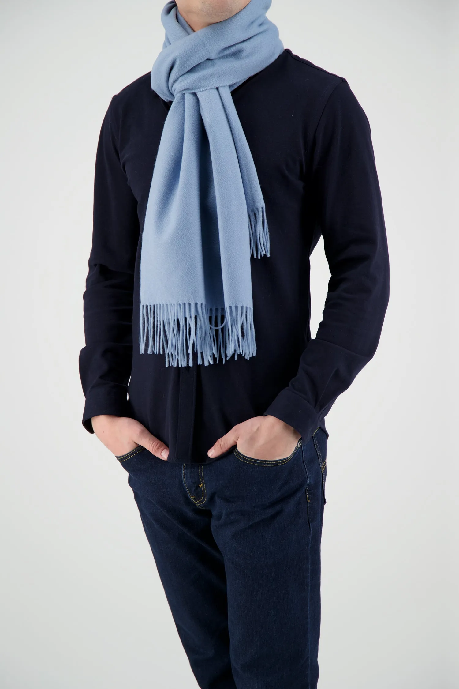 Joshua Ellis Blue Scarf