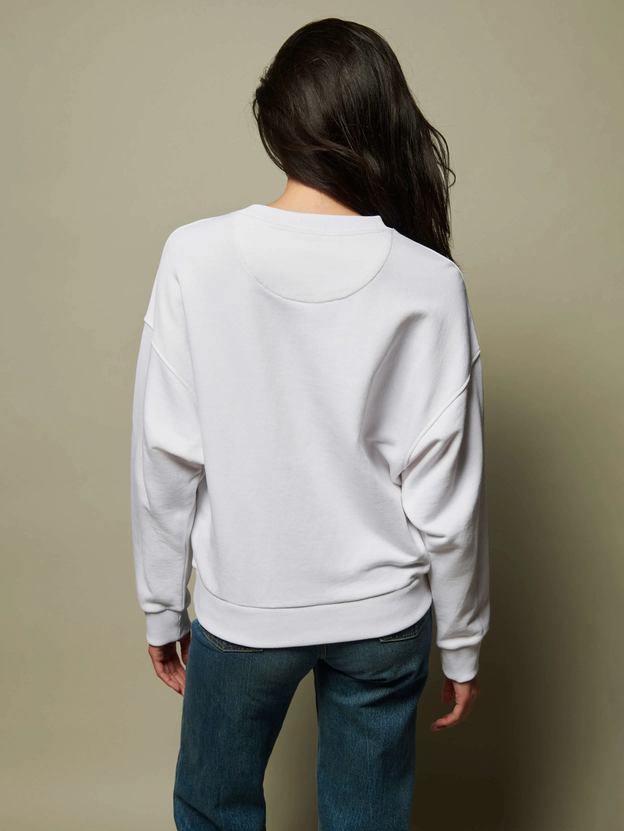 Jovie Sweatshirt - White