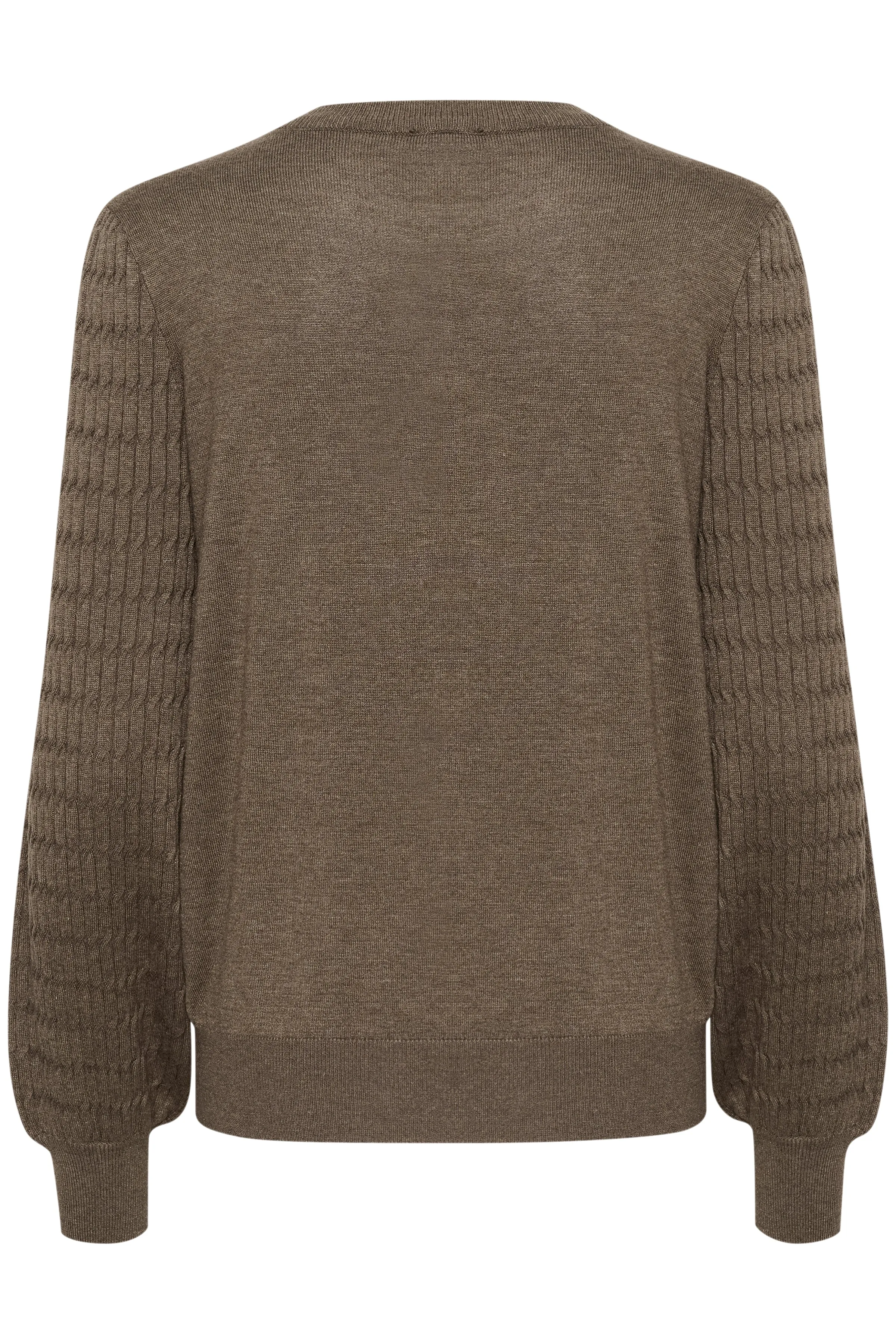 Kaffe KANanna pullover major brown