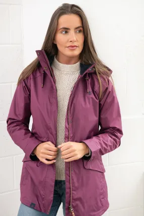 Kendal Raincoat - Plum