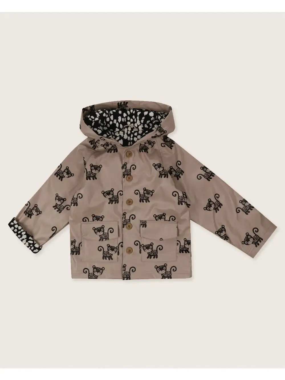 Leopard Raincoat