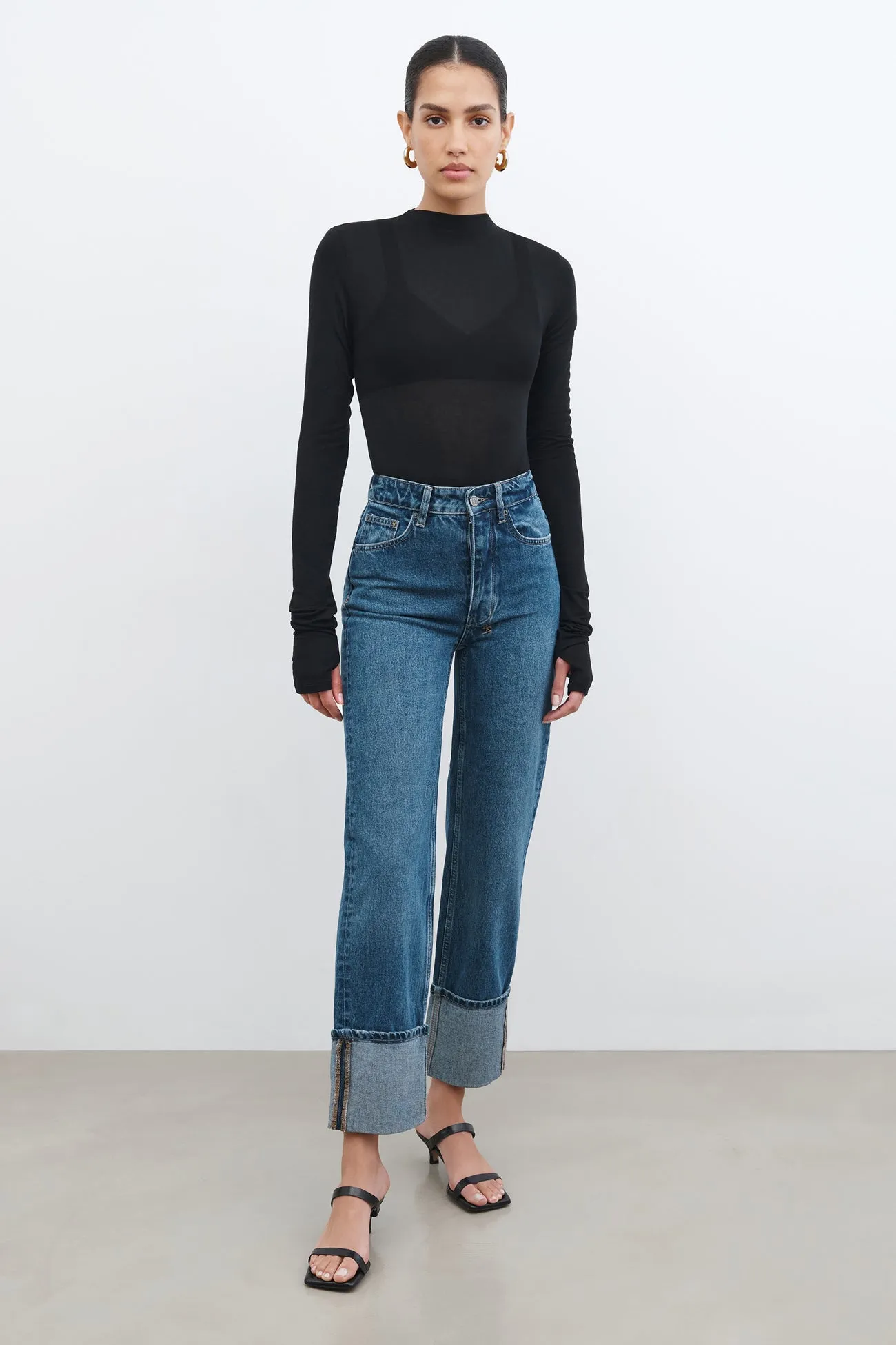 Liana Mock Turtleneck