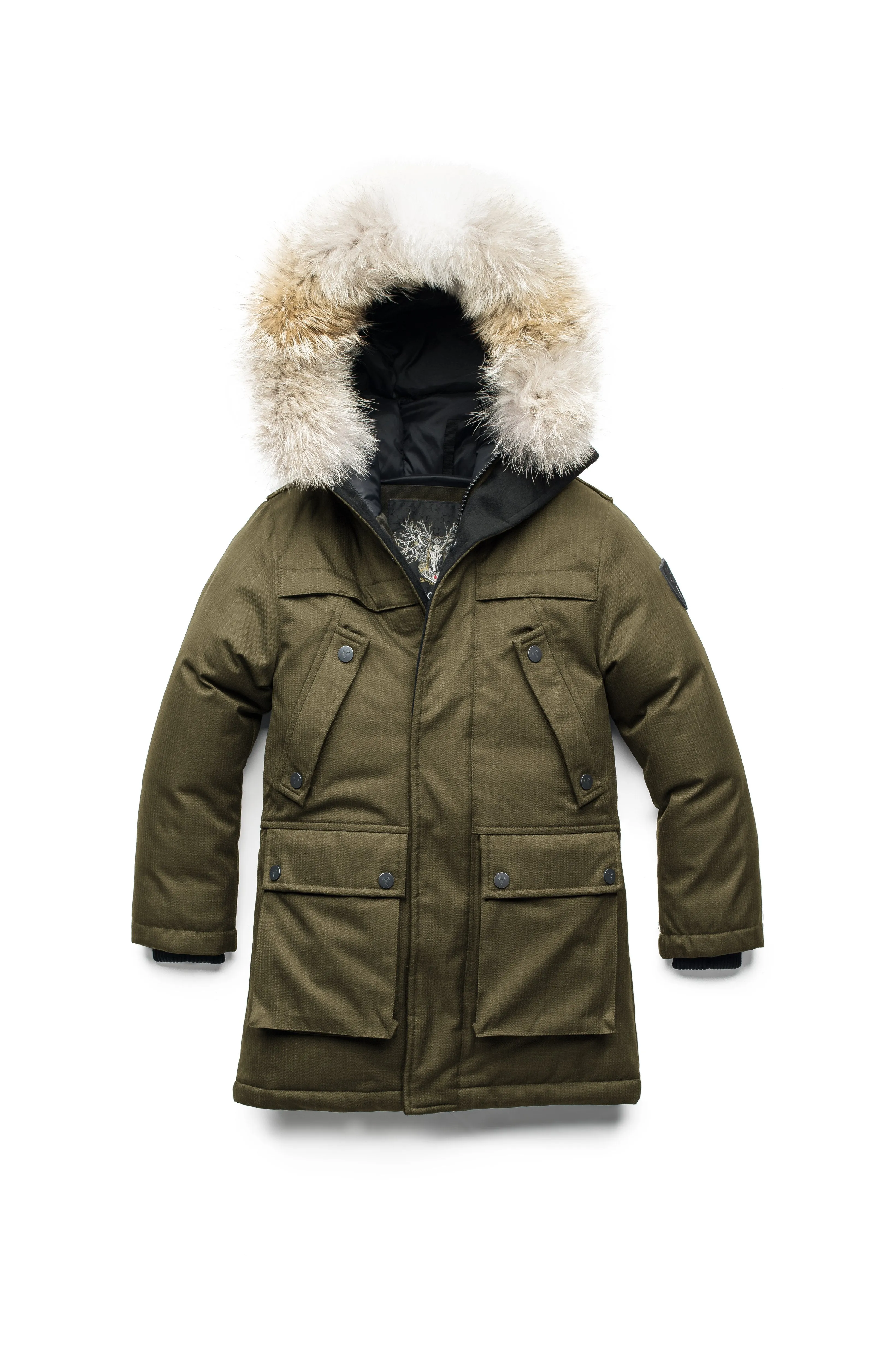 Little Yatesy Kids Long Parka