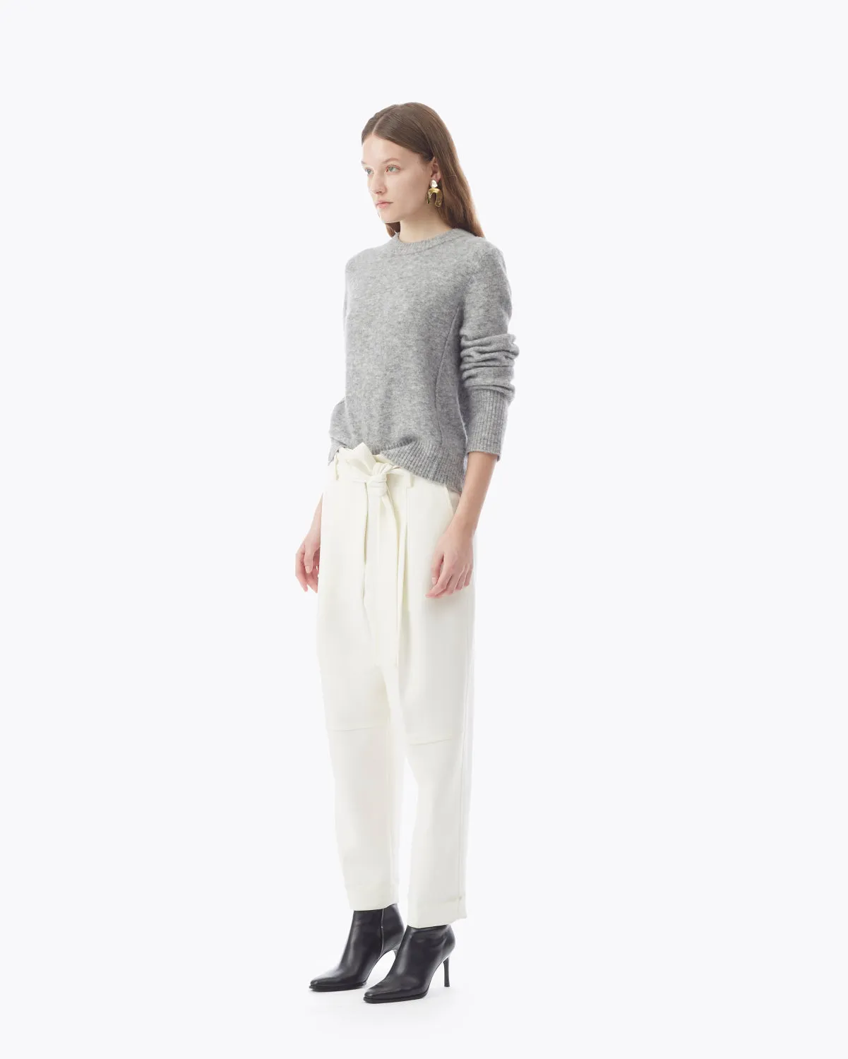 Lofty Pullover W Pearl Shoulde